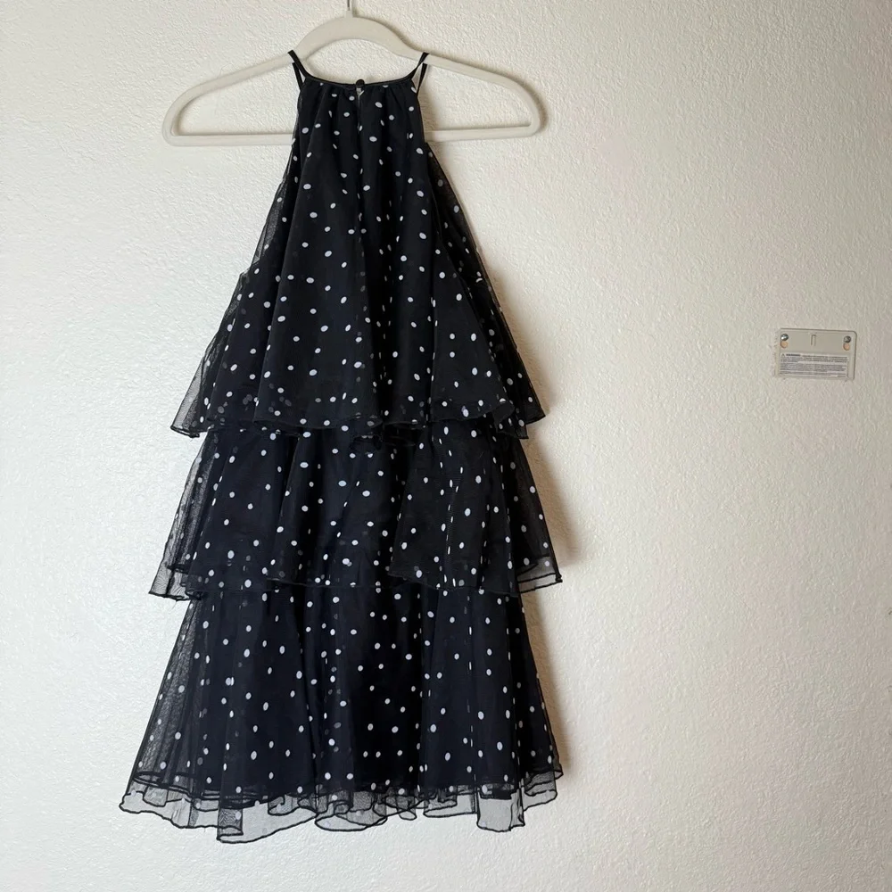 Kate spade Mini Polka Dot Tiered Mini Dress small